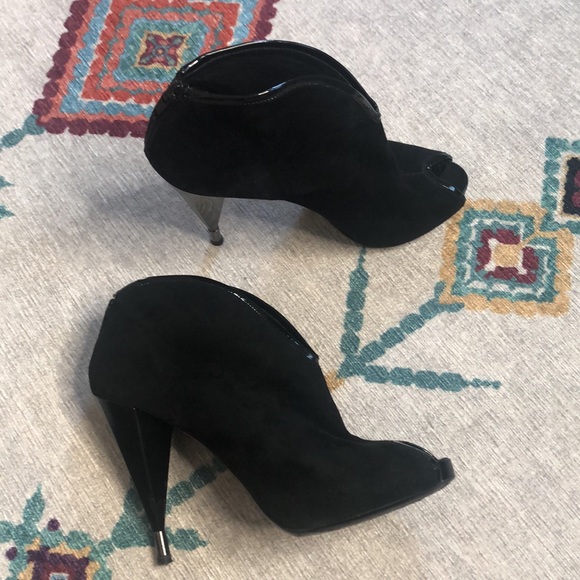 Marc Jacobs Peep Toe Booties - Picture 3 of 9